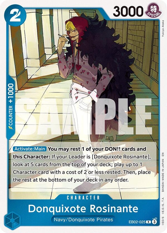 Image for Donquixote Rosinante (EB02-025) - One Piece Card Game