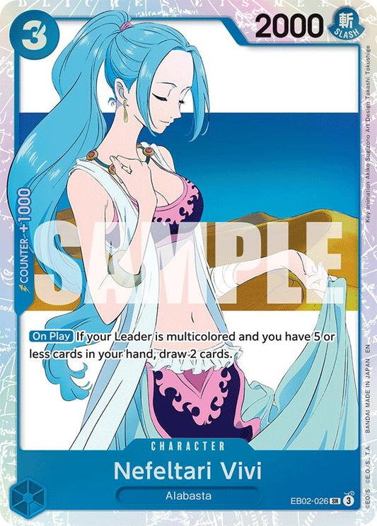 Image for Nefeltari Vivi (EB02-026) - One Piece Card Game