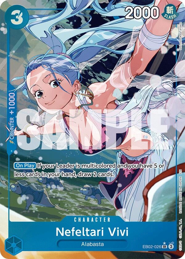 Image for Nefeltari Vivi (Alternate Art) (EB02-026) - One Piece Card Game