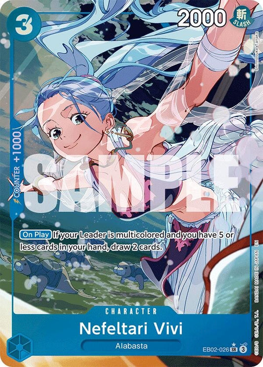 Image for Nefeltari Vivi (Alternate Art) (EB02-026) - One Piece Card Game