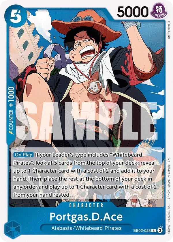 Image for Portgas.D.Ace (EB02-028) - One Piece Card Game