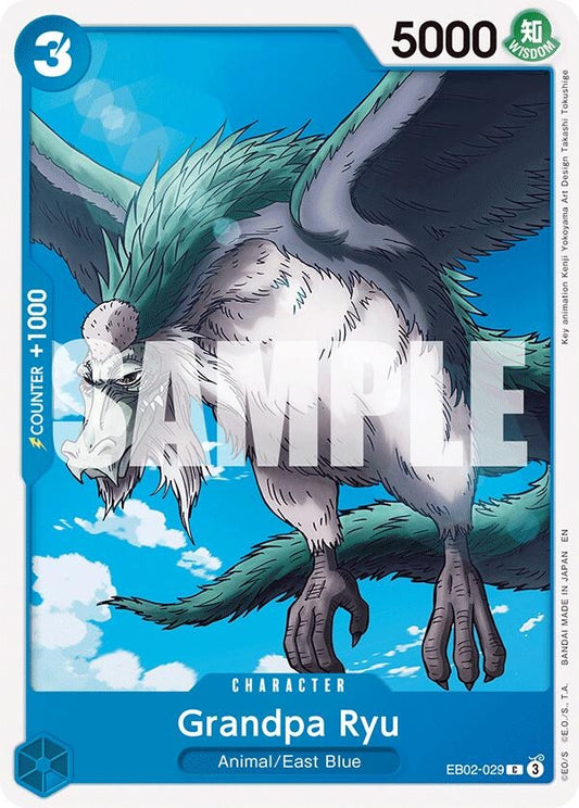Image for Grandpa Ryu (EB02-029) - One Piece Card Game