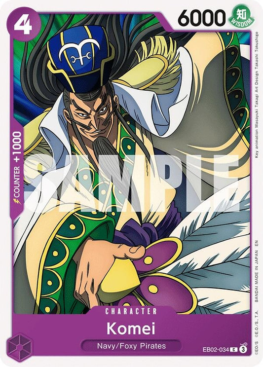Image for Komei (EB02-034) - One Piece Card Game