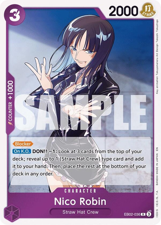 Image for Nico Robin (EB02-036) - One Piece Card Game