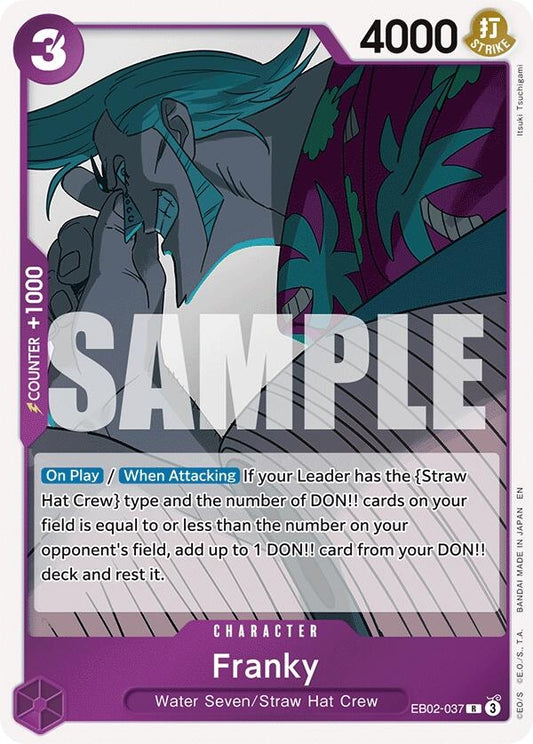 Image for Franky (EB02-037) - One Piece Card Game