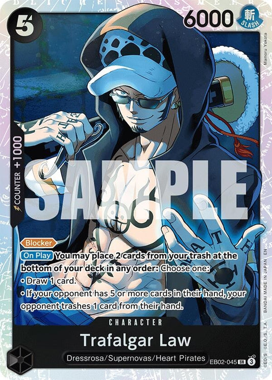 Image for Trafalgar Law (EB02-045) - One Piece Card Game