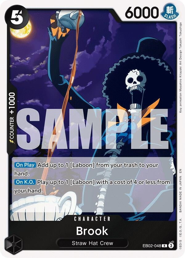 Image for Brook (EB02-048) - One Piece Card Game