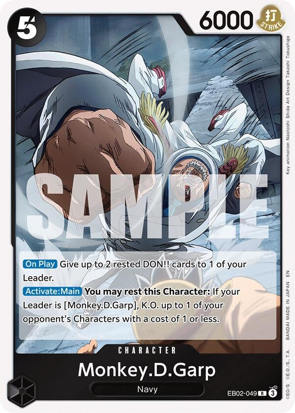 Image for Monkey.D.Garp (EB02-049) - One Piece Card Game
