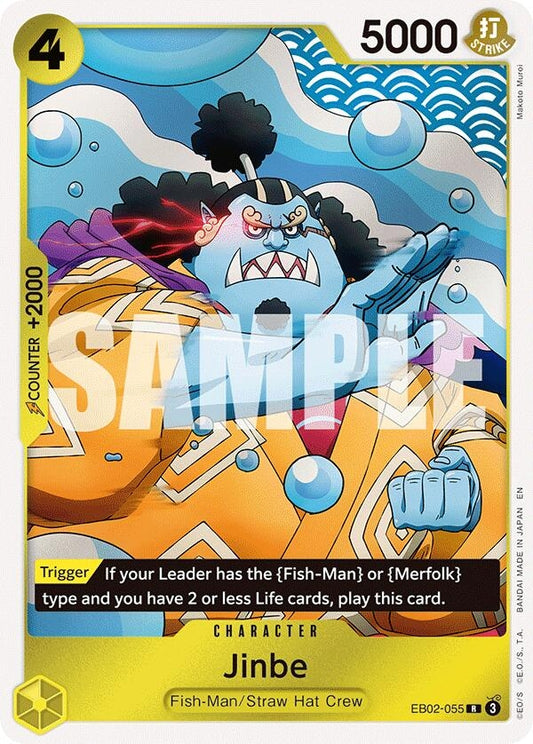 Image for Jinbe (EB02-055) - One Piece Card Game