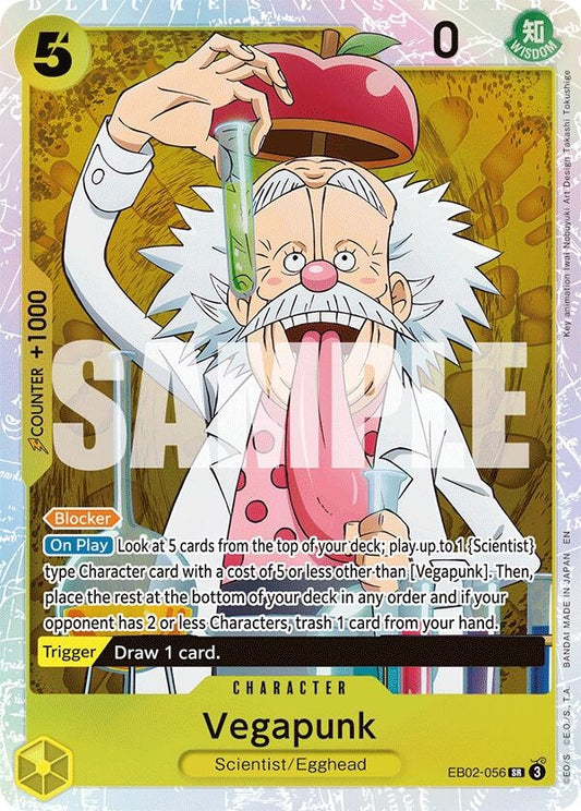 Image for Vegapunk (EB02-056) - One Piece Card Game