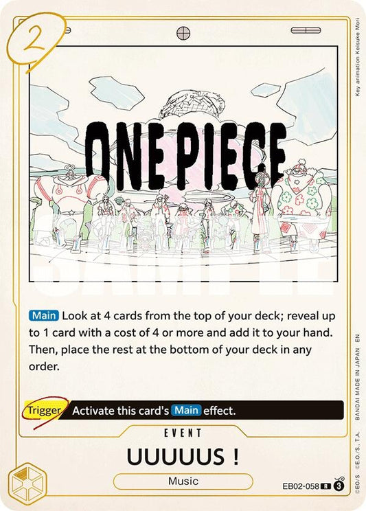 Image for UUUUUS! (EB02-058) - One Piece Card Game