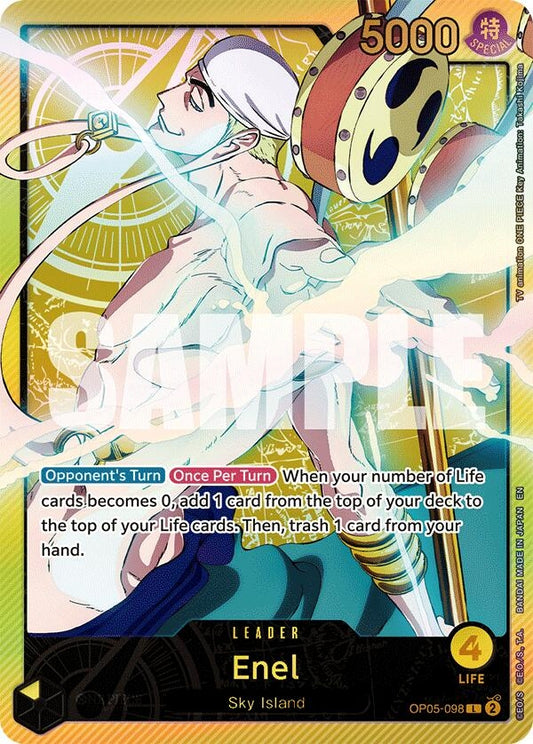 Image for Enel (SP) (OP05-098) - One Piece Card Game