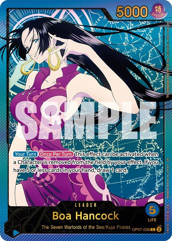 Image for Boa Hancock (SP) (OP07-038) - One Piece Card Game