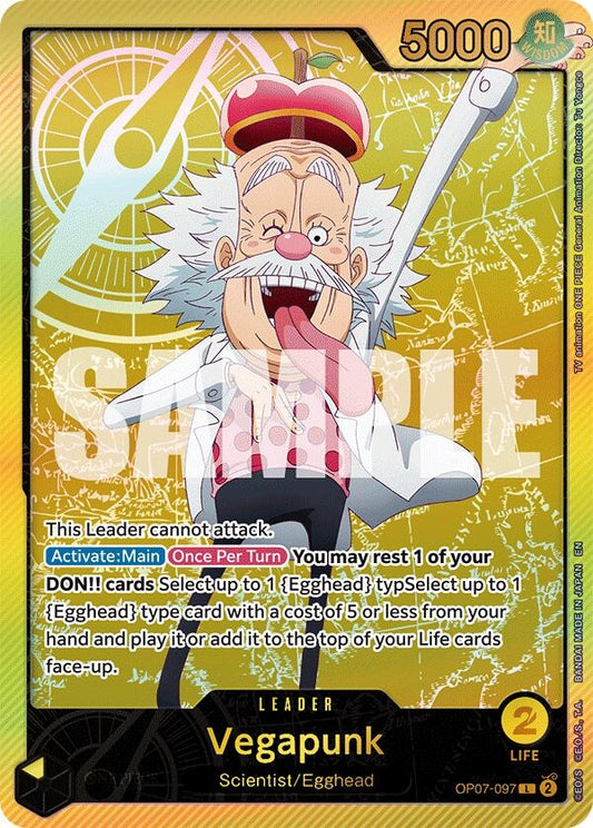 Image for Vegapunk (SP) (OP07-097) - One Piece Card Game