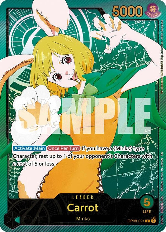 Image for Carrot (SP) (OP08-021) - One Piece Card Game