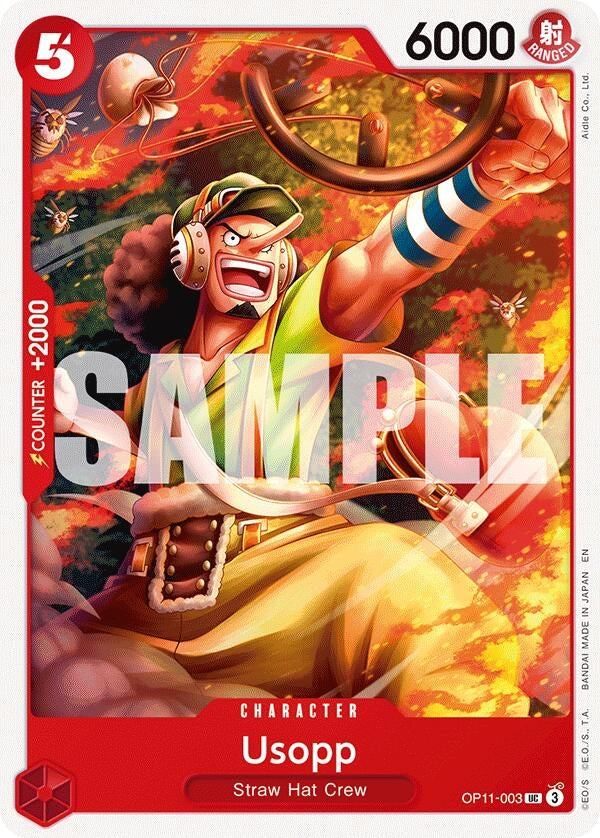 Image for Usopp (OP11-003) - One Piece Card Game