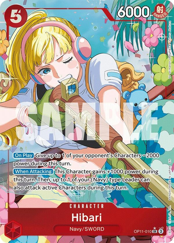 Image for Hibari (Alternate Art) (OP11-010) - One Piece Card Game