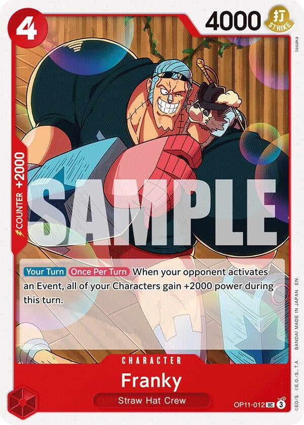 Image for Franky (OP11-012) - One Piece Card Game