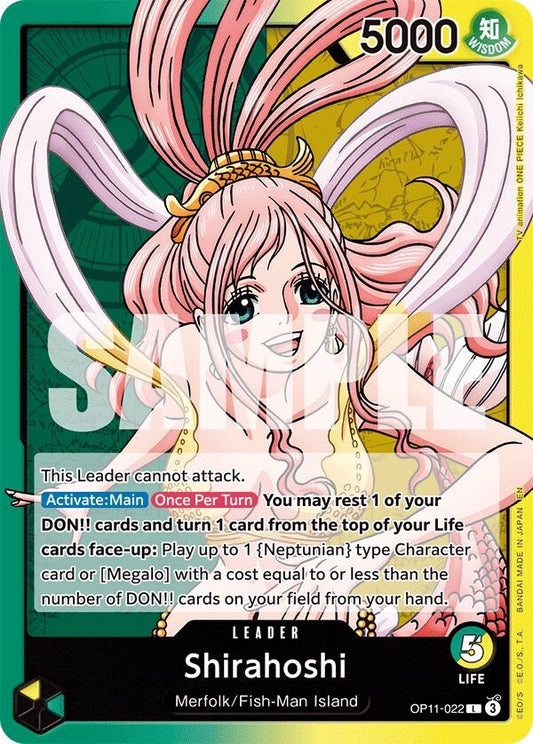 Image for Shirahoshi (022) (OP11-022) - One Piece Card Game
