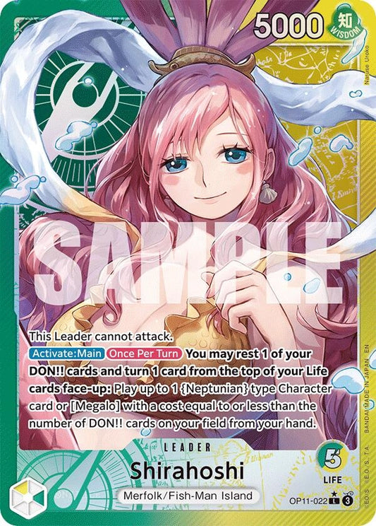Image for Shirahoshi (022) (Alternate Art) (OP11-022) - One Piece Card Game