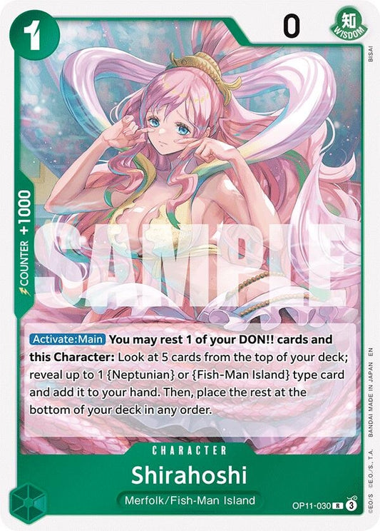 Image for Shirahoshi (030) (OP11-030) - One Piece Card Game