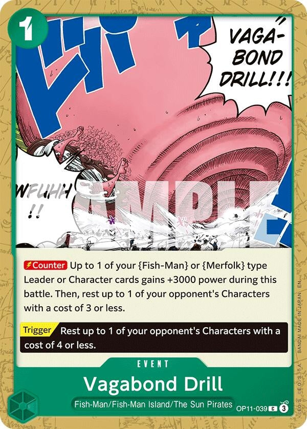 Image for Vagabond Drill (OP11-039) - One Piece Card Game