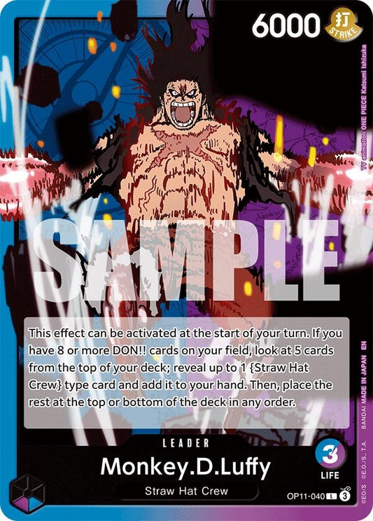 Image for Monkey.D.Luffy (040) (OP11-040) - One Piece Card Game