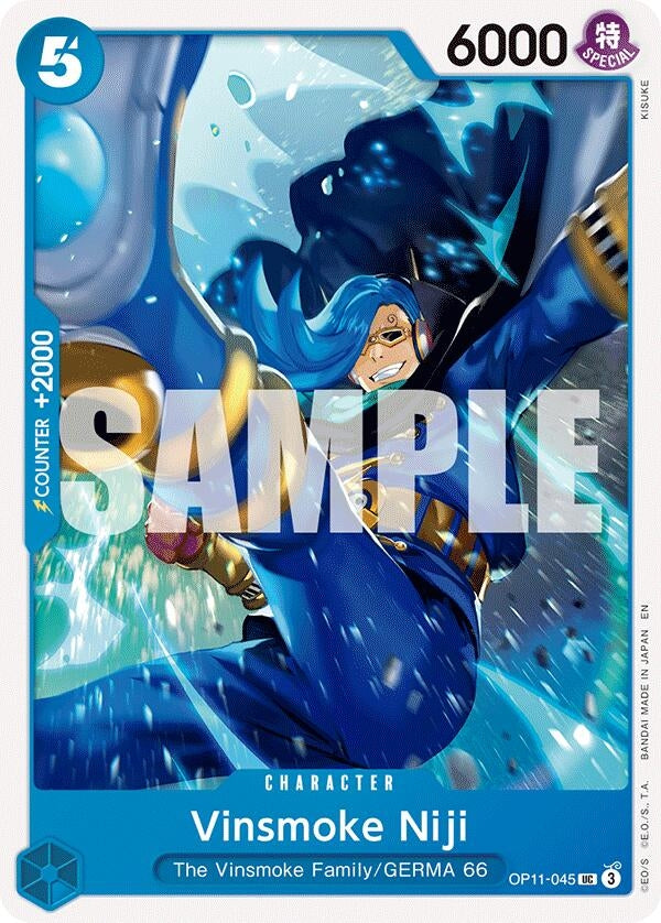 Image for Vinsmoke Niji (OP11-045) - One Piece Card Game