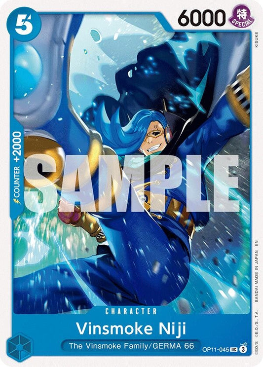 Image for Vinsmoke Niji (OP11-045) - One Piece Card Game