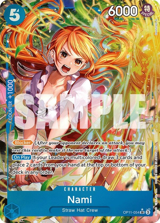 Image for Nami (054) (Alternate Art) (OP11-054) - One Piece Card Game