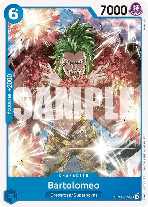 Image for Bartolomeo (OP11-055) - One Piece Card Game