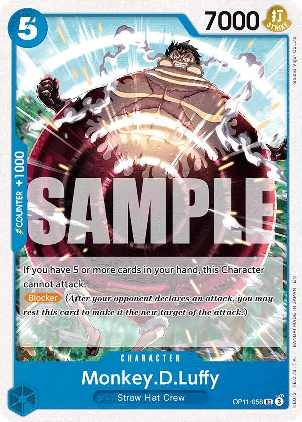 Image for Monkey.D.Luffy (058) (OP11-058) - One Piece Card Game