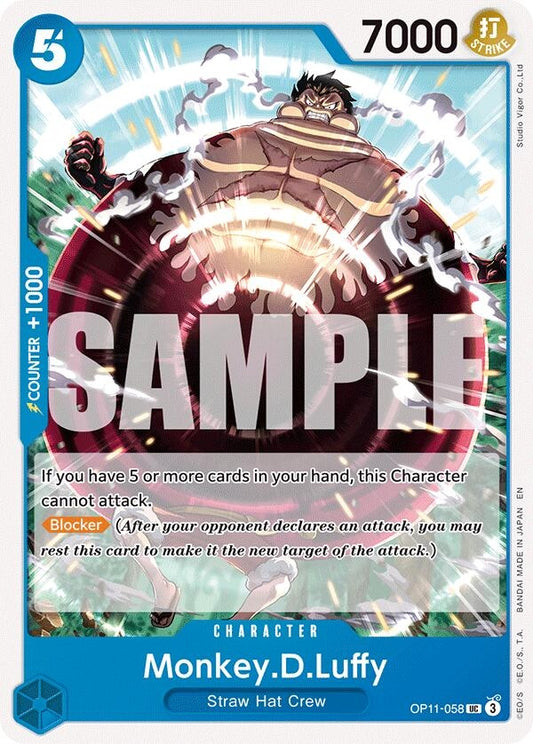 Image for Monkey.D.Luffy (058) (OP11-058) - One Piece Card Game