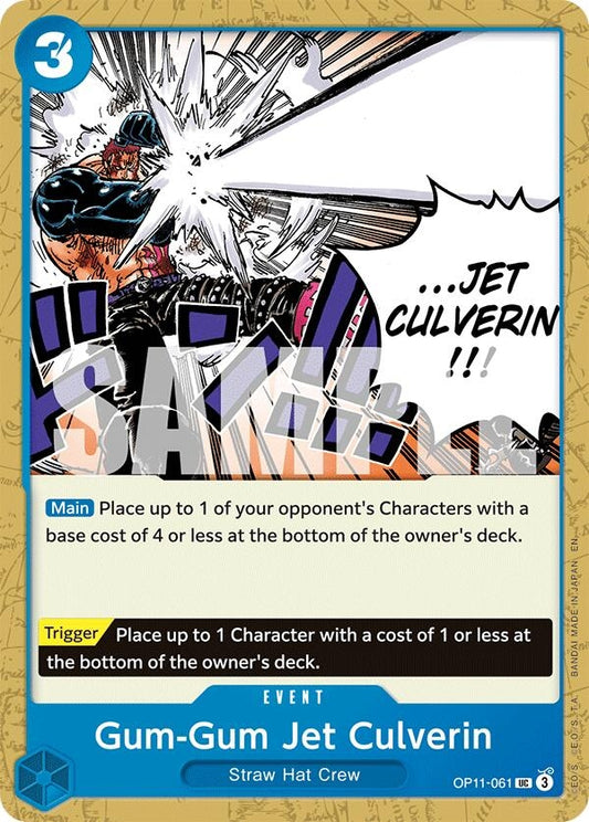Image for Gum-Gum Jet Culverin (OP11-061) - One Piece Card Game