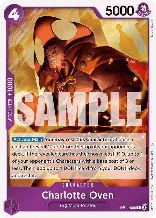 Image for Charlotte Oven (OP11-066) - One Piece Card Game