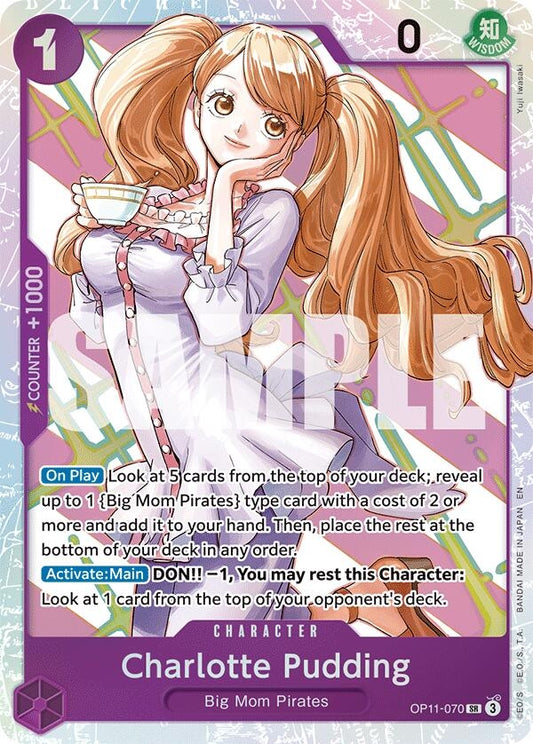 Image for Charlotte Pudding (OP11-070) - One Piece Card Game