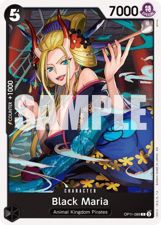 Image for Black Maria (OP11-089) - One Piece Card Game