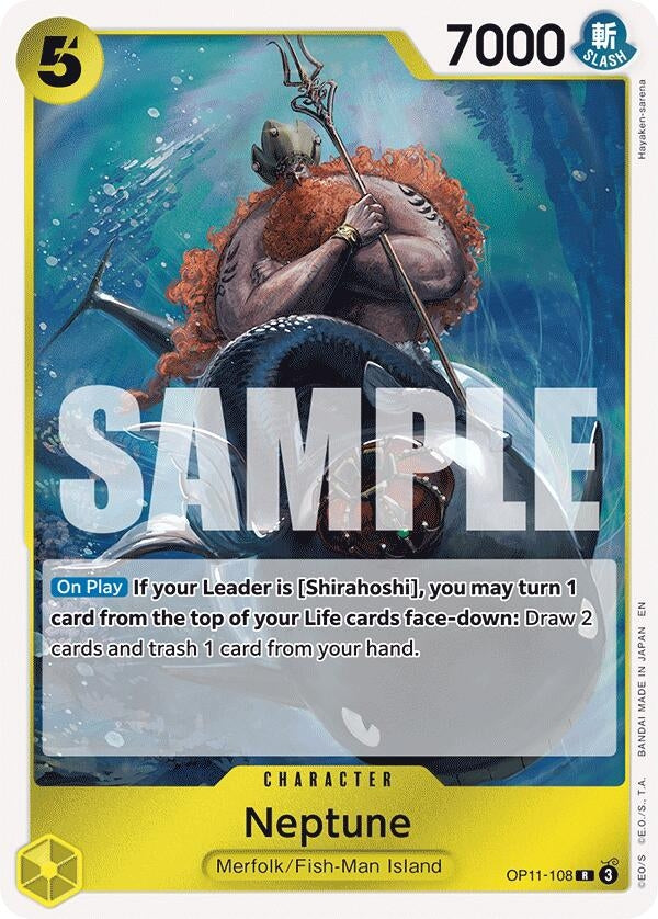 Image for Neptune (OP11-108) - One Piece Card Game