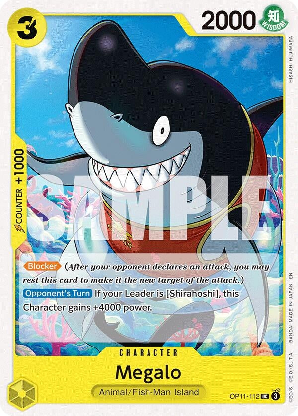 Image for Megalo (OP11-112) - One Piece Card Game