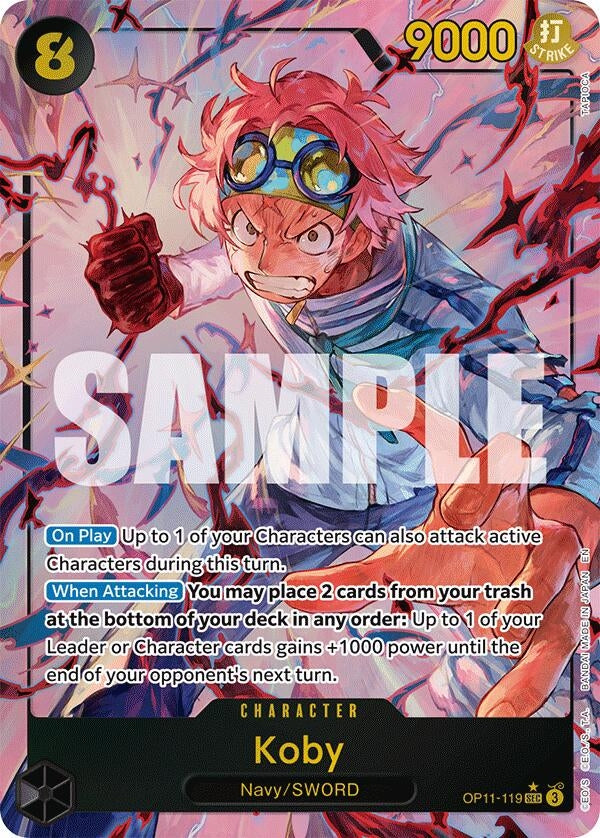 Image for Koby (119) (Alternate Art) (OP11-119) - One Piece Card Game