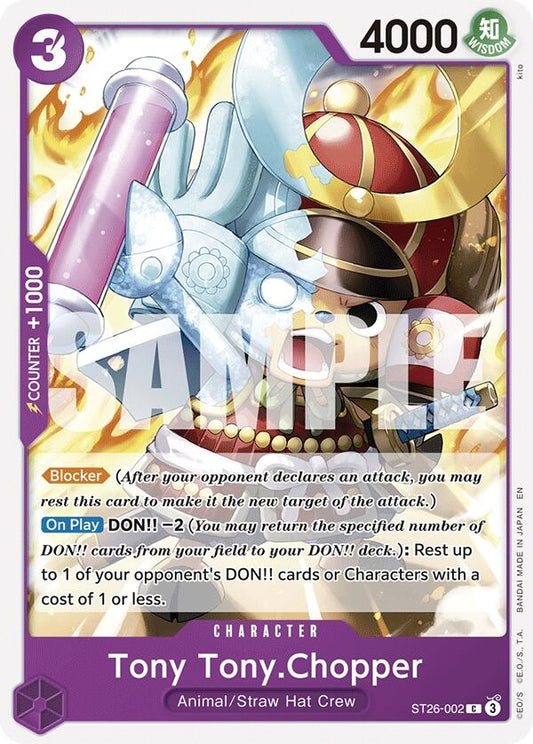 Image for Tony Tony.Chopper (ST26-002) - One Piece Card Game