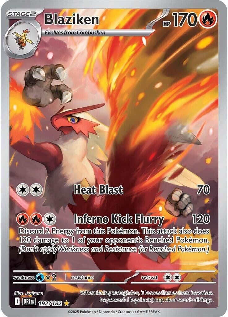 Image for Blaziken (192/182) - Pokemon
