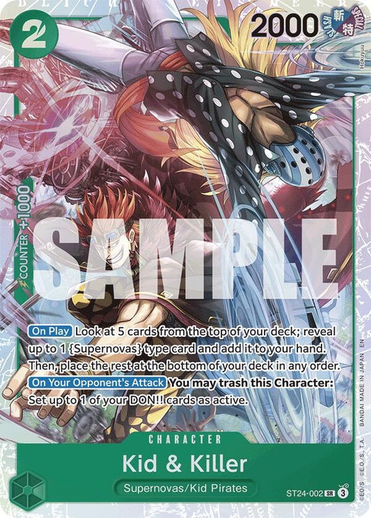 Image for Kid & Killer (ST24-002) - One Piece Card Game