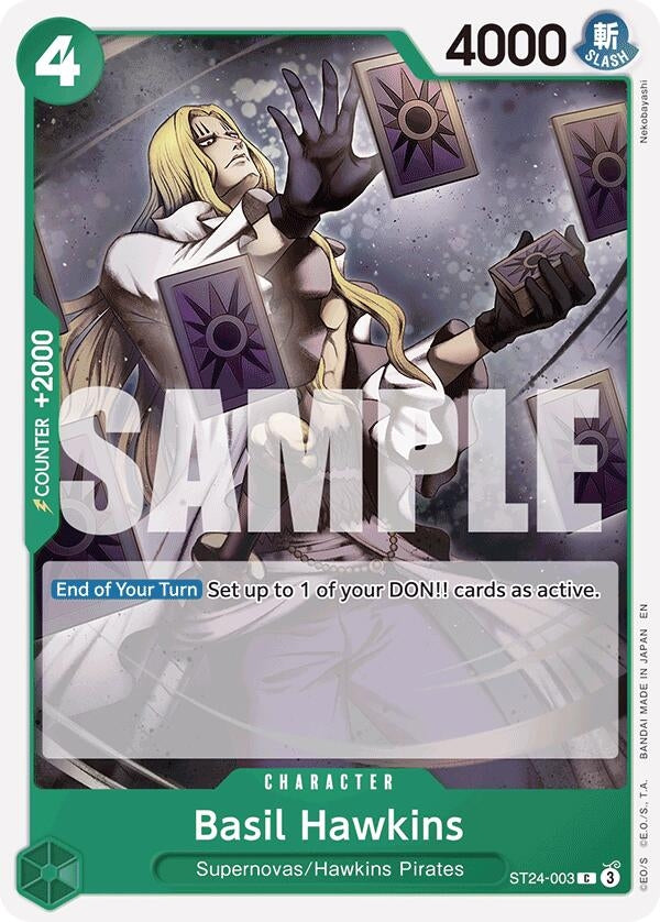 Image for Basil Hawkins (ST24-003) - One Piece Card Game