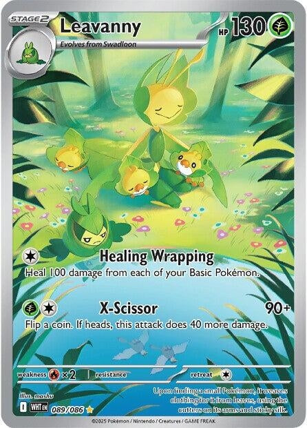 Image for Leavanny (089/086) (WHT) - Pokemon