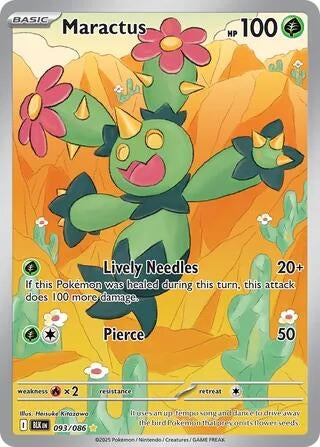 Image for Maractus (093/086) (BLK) - Pokemon