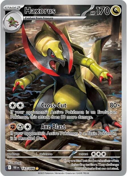 Image for Haxorus (147/086) - Pokemon