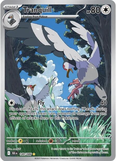 Image for Tranquill (149/086) - Pokemon