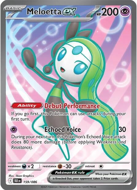 Image for Meloetta ex (159/086) - Pokemon