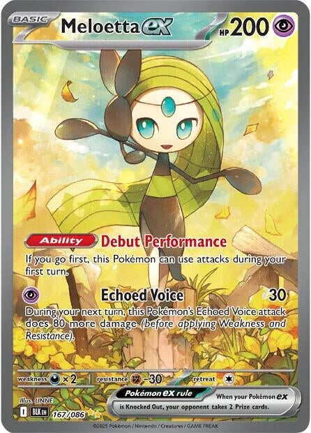 Image for Meloetta ex (167/086) - Pokemon